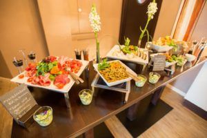 Kaltes Buffet beim Sonntagsbrunch im Stresa